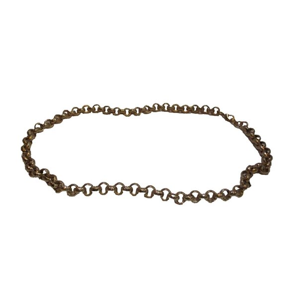 18k Gold Filled Link Chain/Belcher Necklaces/Belcher Bracelet & 6 Wedding Rings - Picture 5 of 9